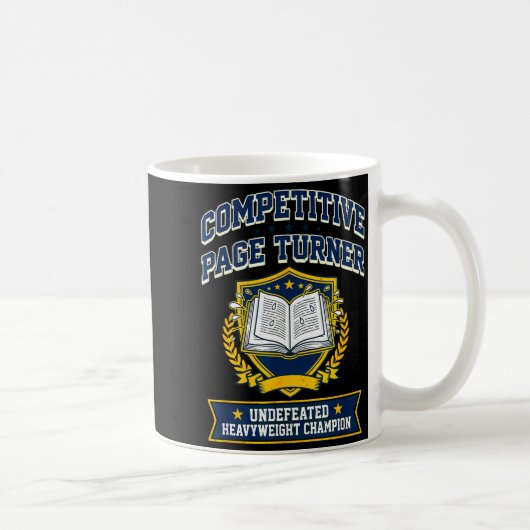 Wettbewerbsorientiertes Seitenumdrehen Lesen ist L Kaffeetasse (Rechts)