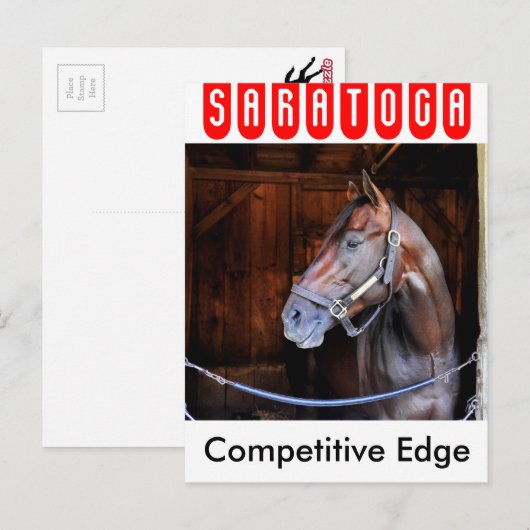 Wettbewerbsvorteil Postkarte (Vorne/Hinten)