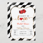 Wette auf Liebe-Party Einladung (Vorne/Hinten)