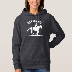 Wette auf mich - Pferderennbahn Hoodie
