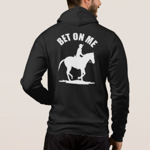 Wette auf mich - Pferderennbahn Hoodie