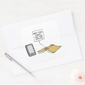 Wette, dass du die Splitter nicht machen kannst Quadratischer Aufkleber (Umschlag)