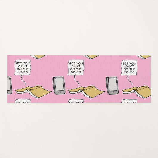 Wette, dass du die Splitter nicht machen kannst Yogamatte (Vorderseite (Horizontal))