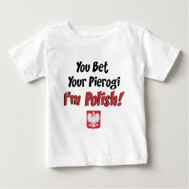 Wette Dein Pierogi Polnisch Baby T-shirt