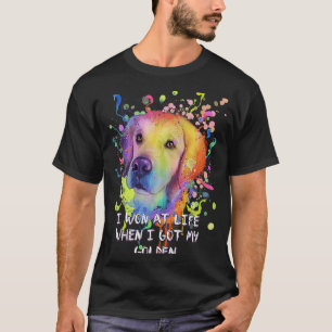 Wette im Leben, wenn ich meinen Golden Hund brüte T-Shirt