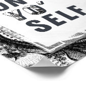 Wetten Sie auf Ihr selbst Motivierend Poster (Ecke)