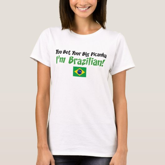 Wetten Sie Ihren Picanha Brasilianer T-Shirt (Vorderseite)