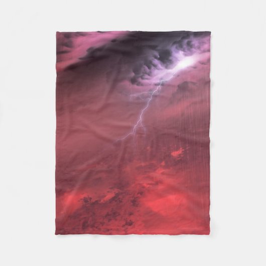 Wetter auf einem braunen Zwergstern. Fleecedecke (Vorderseite)