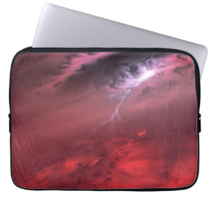 Wetter auf einem braunen Zwergstern. Laptopschutzhülle