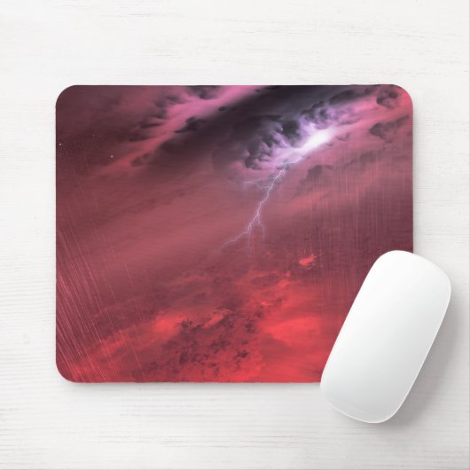 Wetter auf einem braunen Zwergstern. Mousepad (Mit Mouse)