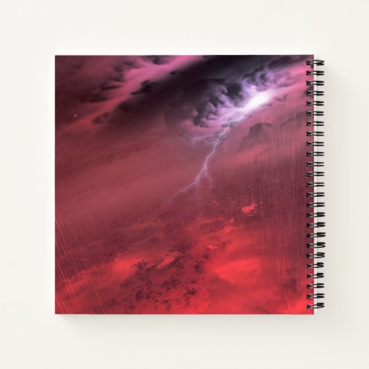 Wetter auf einem braunen Zwergstern. Notizblock (Rückseite)