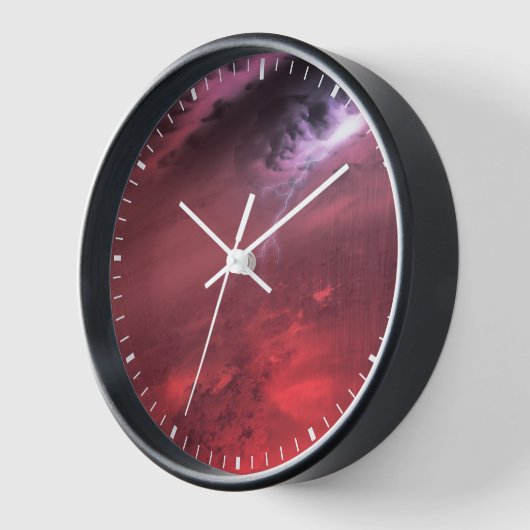 Wetter auf einem braunen Zwergstern. Uhr (Winkel)