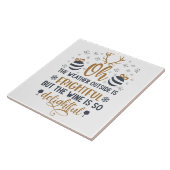 Wetter draußen ist beängstigend Word Art Fliese (Seite)