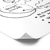 Wetter/Gesundheitskorrelation Poster (Ecke)