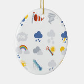 Wetter-Ikonen Keramikornament (Rechts)