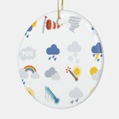 Wetter-Ikonen Keramikornament (Links)