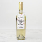 Wetter im Freien ist ein beängstigender Weihnachts Flaschenanhänger (Auf Flasche)