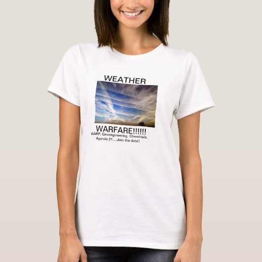 WETTER-KRIEGSFÜHRUNG!!! T-Shirt (Vorderseite)