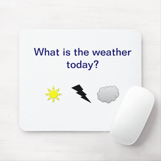 Wetter Mousepad (Mit Mouse)