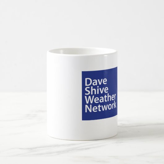 Wetter-Netz-Tasse Daves Shive Kaffeetasse (Mittel)