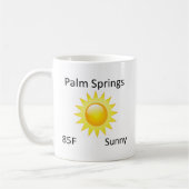 Wetter Palm Springs Kaffeetasse (Links)