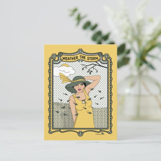 Wetter: Storm_C_ Postkarte (Stehend Vorderseite)