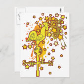 Wetter_Vane Postkarte (Vorne/Hinten)