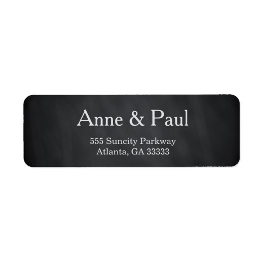 Wetteradresse der Black Chalk Board (Vorne)