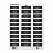 Wetteradresse der Black Chalk Board (Vorne)