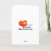 Wetterbehandlungskarte Feiertagskarte (Rückseite)