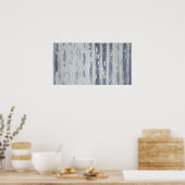 Wetterbemaltes Wellblech Poster (Küche)