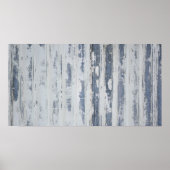 Wetterbemaltes Wellblech Poster (Vorne)