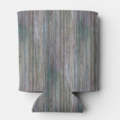 Wetterbesiegter Bamboo Holzkörner Look Dosenkühler (Rückseite)