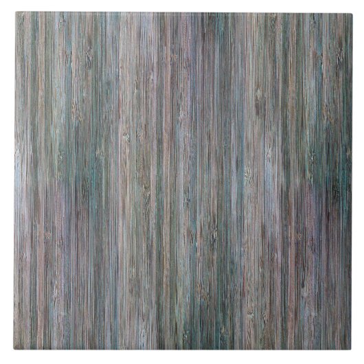 Wetterbesiegter Bamboo-Holzkörner-Look Fliese (Vorderseite)