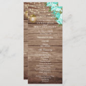 Wetterbewald und Laterne - Aquamarin - Programm (Vorne/Hinten)