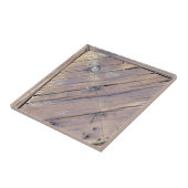 Wetterbezug aus Holz, Rough Textured Deck Fliese (Seite)