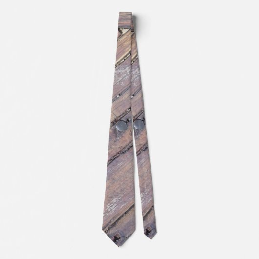 Wetterbezug aus Holz, Rough Textured Deck Krawatte (Vorderseite)