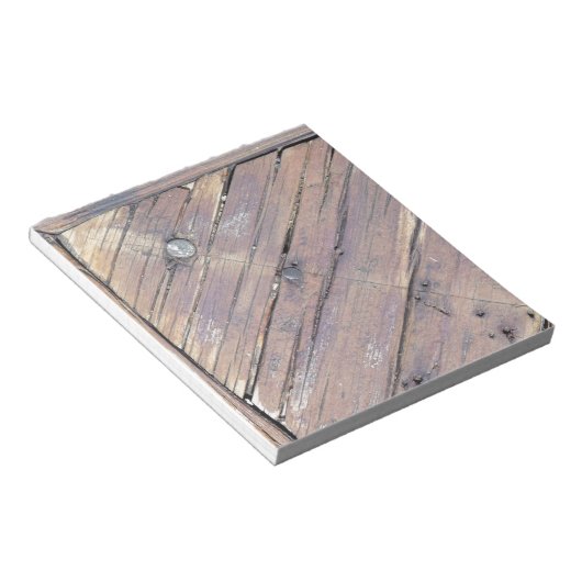 Wetterbezug aus Holz, Rough Textured Deck Notizblock (angewinkelt)