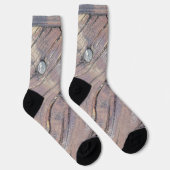 Wetterbezug aus Holz, Rough Textured Deck Socken (Rechts)