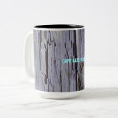 Wetterbezug Zweifarbige Tasse (Vorderseite Links)