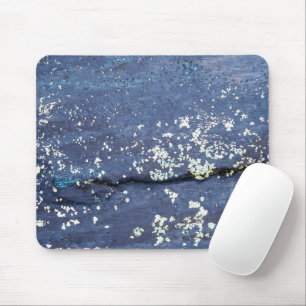 Wetterblauer Anstrich Abstrakt Mousepad