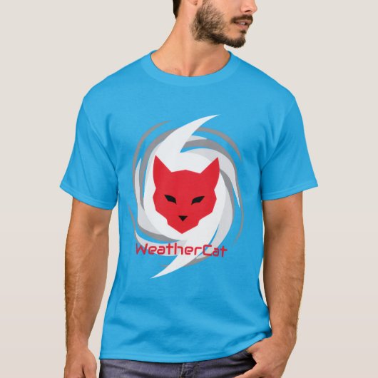 WetterCat-Logo-Shirt T-Shirt (Vorderseite)