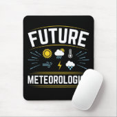 Wetterereignis des künftigen Meteorologen Mousepad (Mit Mouse)
