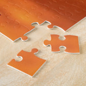 Wetterfahne am Sonnenuntergang Puzzle (Seite)