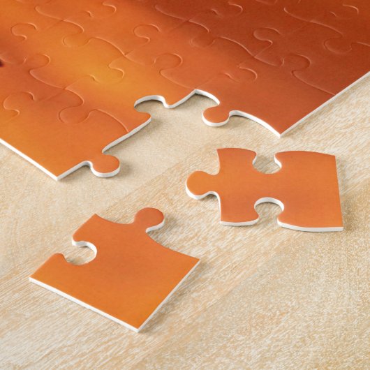 Wetterfahne am Sonnenuntergang Puzzle (Seite)