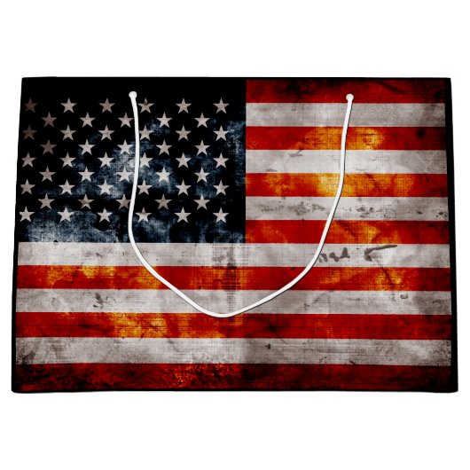 Wetterfahne Vintag Große Geschenktüte (Vorderseite)