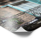 Wetterfenster - Französisches Viertel Fotodruck (Ecke)