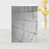 Wetterfertige Aluminium-Flugzeughaut Karte (Gelbe Blume)