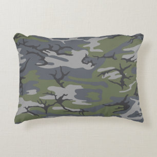 Wetterfertige Camouflage Dekokissen