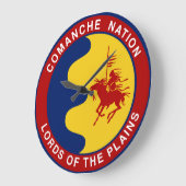 wetterfeste Personalisierte Hausflagge Große Wanduhr (Winkel)